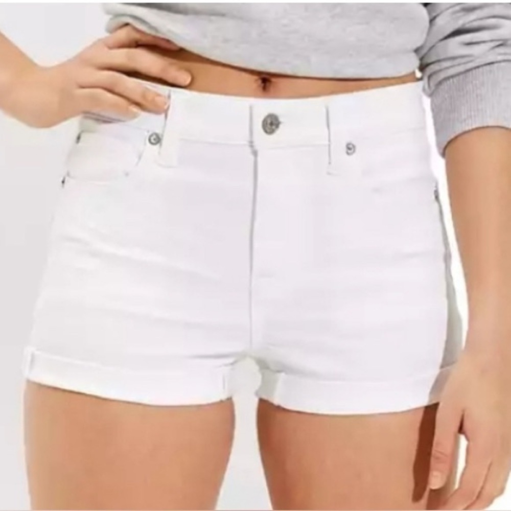 American Eagle Outfitters White Jean Shorts